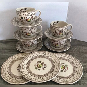 Vtg Johnson Bros Fruit Sampler Bundle